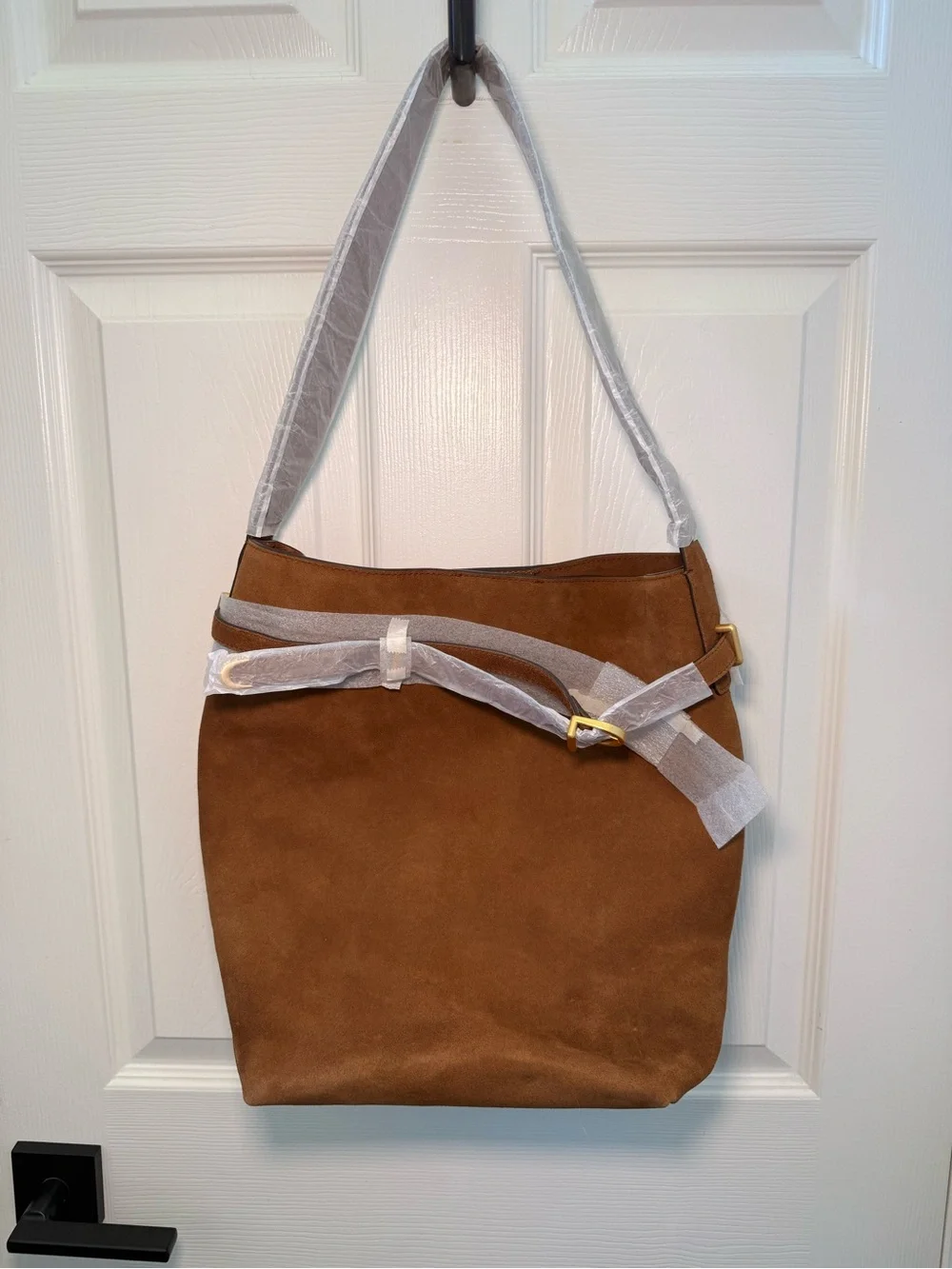 Madewell The Essential Belted Bucket - Dried Acorn NWT